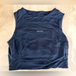 Icebreaker Black Sleeveless Top